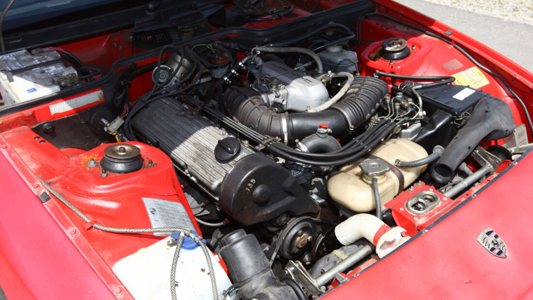 Motor des Porsche 924