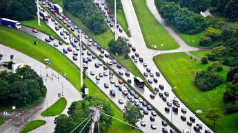 München Stau Mittlerer Ring B2R