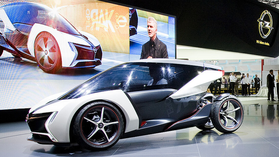 My first e-Opel, Concept car, IAA RAK e