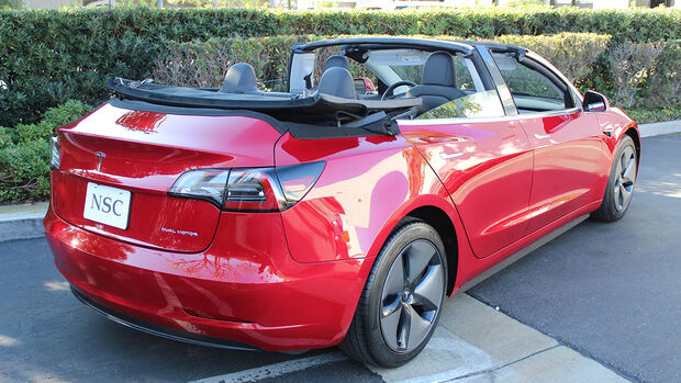 NCE Tesla Model 3 Cabrio