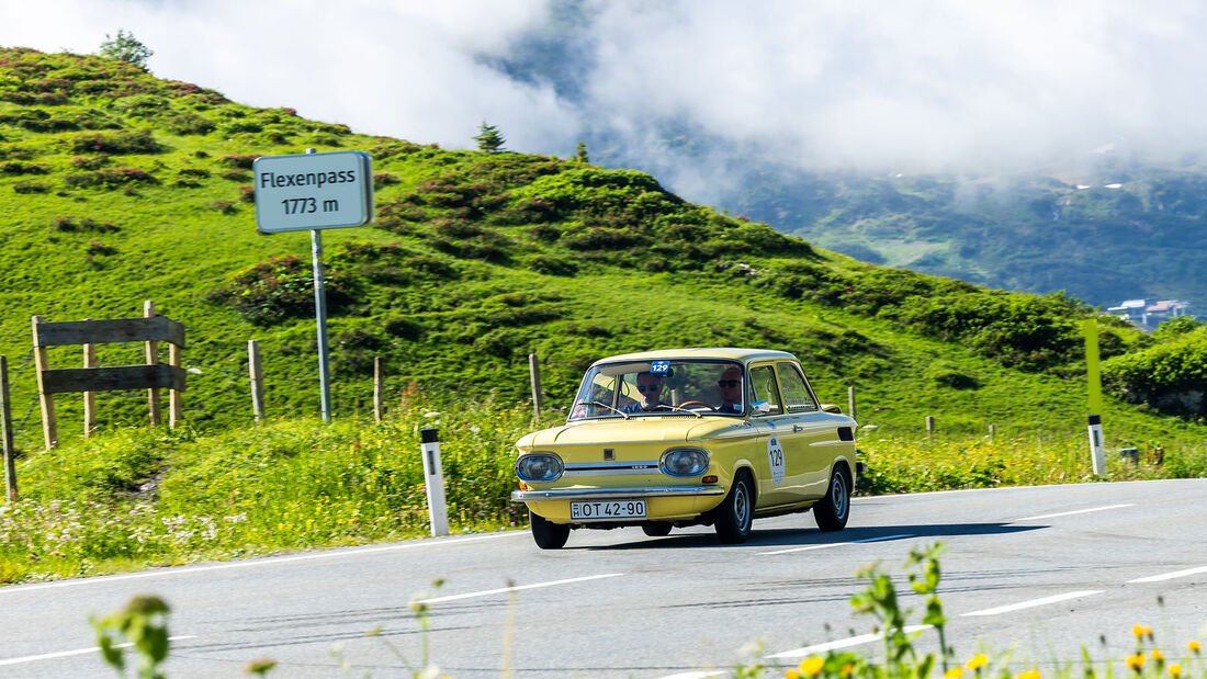 NSU 1000 C (1971) Silvretta Classic Rallye Montafon 2024