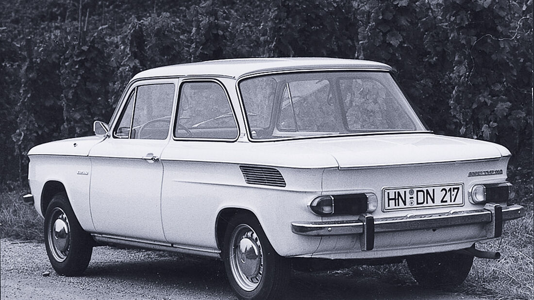 NSU Typ 110 Prinz, Heckansicht