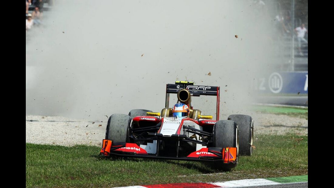 Narain Karthikeyan - Formel 1 - GP Italien - 08. September 2012
