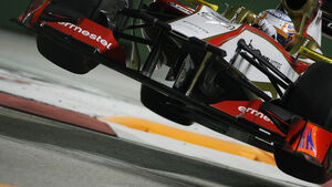 Narain Karthikeyan - HRT - Formel 1 - GP Singapur - 21. September 2012