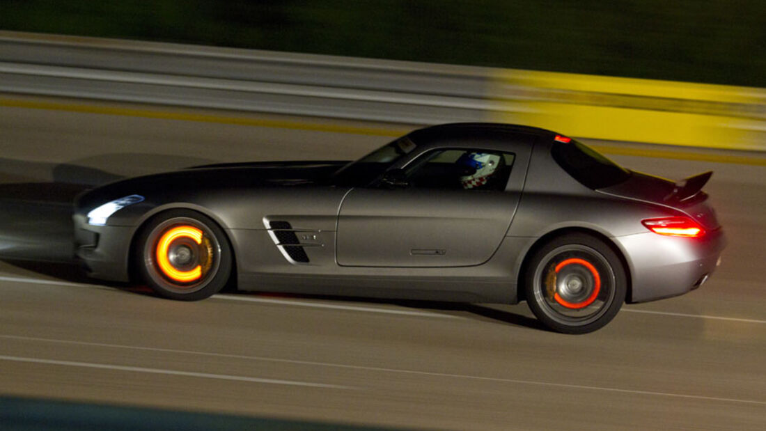 Nardo Highspeed-Test 2010, Mercedes SLS AMG