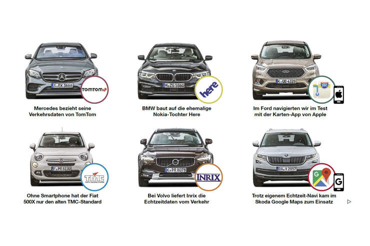Echtzeit Navigationssysteme Im Test Wer Kommt Am Stau Vorbei Auto Motor Und Sport