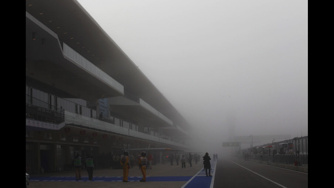 Nebel - Formel 1 - GP USA - 15. November 2013