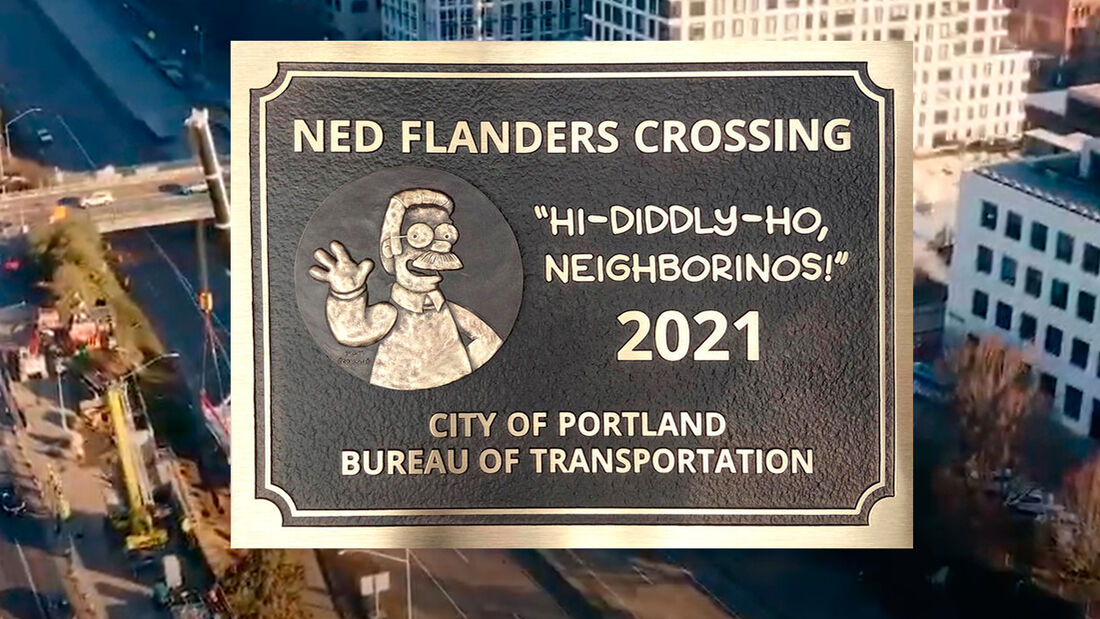 Ned Flanders Fußgängerbrücke