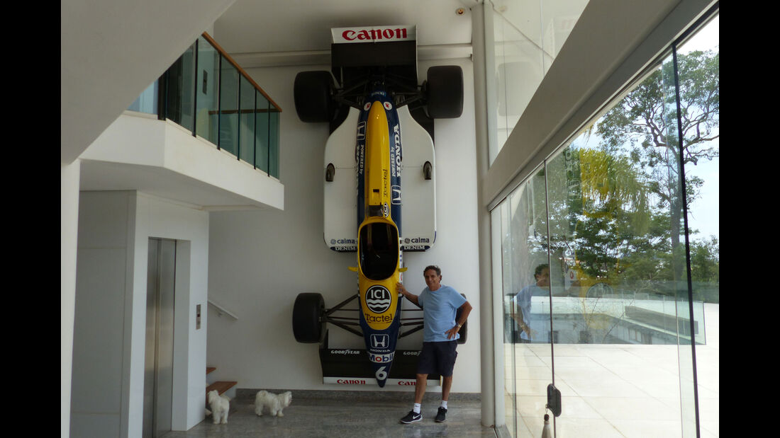 Nelson Piquet - F1 - Besuch in Brasilien