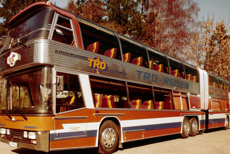 Neoplan Jumbocruiser 1976 Auslieferung TRD Reisen