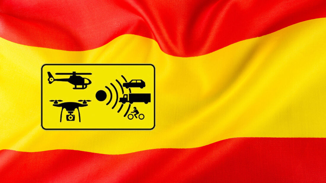 Neue spanische Verkehrsschilder