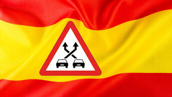 Neue spanische Verkehrsschilder