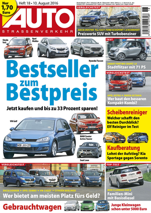 Neues AutoStraßenverkehr, Ausgabe 18/2016, Vorschau, Preview