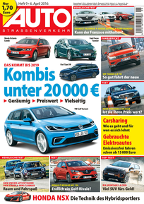 Neues Heft AUTOStraßenvekehr, Ausgabe 9/2016, Vorschau