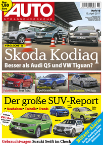 Neues Heft AUTOStrassenverkehr, Ausgabe 10/2017, Vorschau