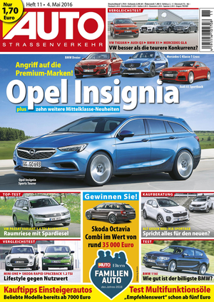 Neues Heft AUTOStraßenverkehr, Ausgabe 11/2016, Vorschau, Preview