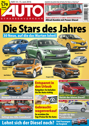 Neues Heft, AUTOStrassenverkehr, Ausgabe 14/2016, Vorschau