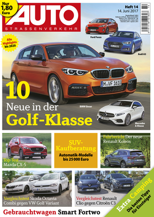 Neues Heft AUTOStrassenverkehr, Ausgabe 14/2017, Vorschau