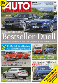 Neues Heft, AUTOStrassenverkehr, Ausgabe 18/2017, Heftvorschau