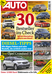 Neues Heft, AUTOStrassenverkehr, Ausgabe 19/2017, Heftvorschau