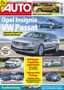 Neues Heft AUTOStrassenverkehr, Ausgabe 21/2016, Vorschau, Preview