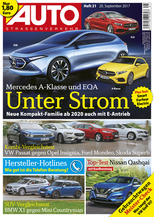 Neues Heft, AUTOStrassenverkehr, Ausgabe 21/2017, Heftvorschau