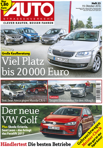 Neues Heft AUTOStrassenverkehr, Ausgabe 23/2016, Vorschau