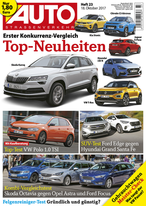 Neues Heft AUTOStrassenverkehr, Ausgabe 23/2017