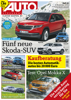 Neues Heft AUTOStrassenverkehr, Ausgabe 24/2016, Vorschau