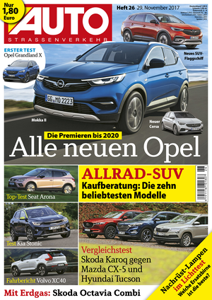 Neues Heft AUTOStrassenverkehr, Ausgabe 26/2017, Vorschau