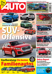 Neues Heft AUTOStrassenverkehr, Ausgabe 7/2016, Vorschau, Preview