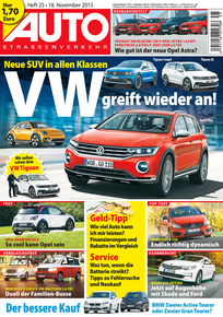 Neues Heft, AutoStraßenverkehr, 25/2015, Vorschau, Preview