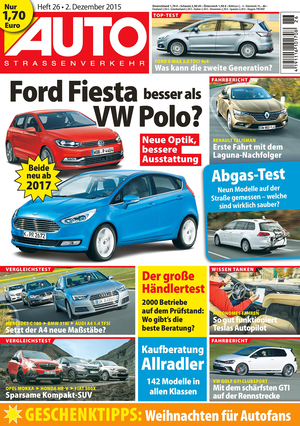 Neues Heft, AutoStraßenverkehr, Ausgabe 26/2015, Vorschau