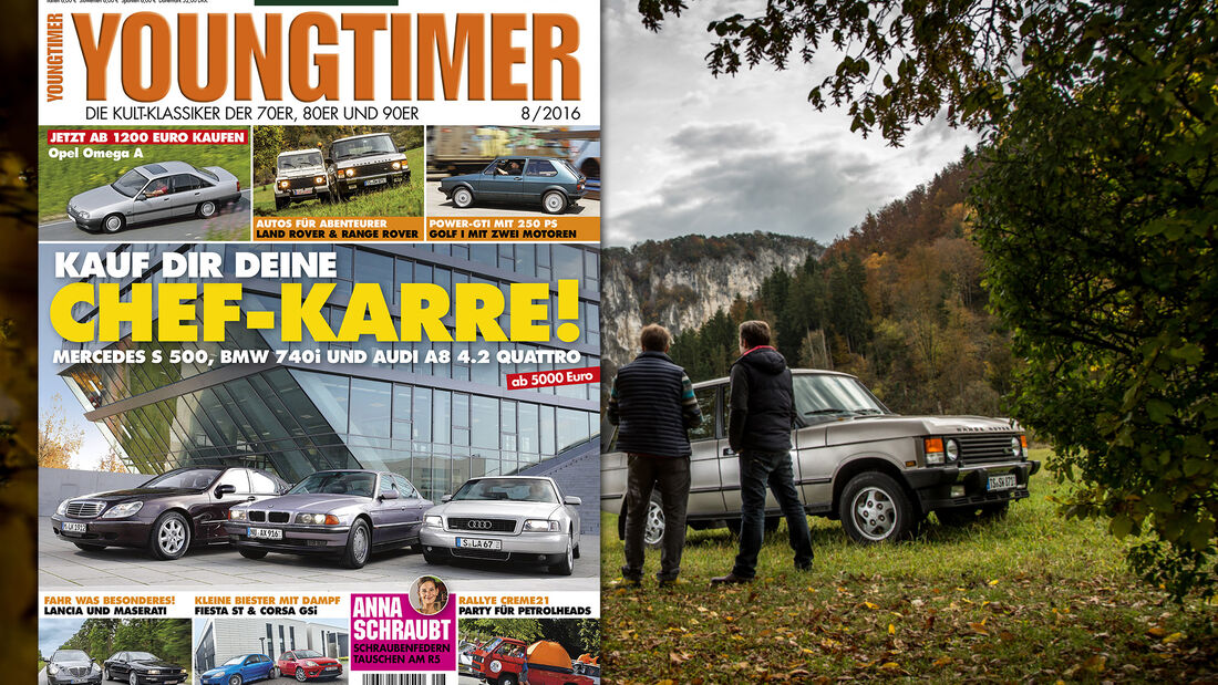 Neues Heft, Youngtimer, Ausgabe 08/2016, Vorschau, Preview