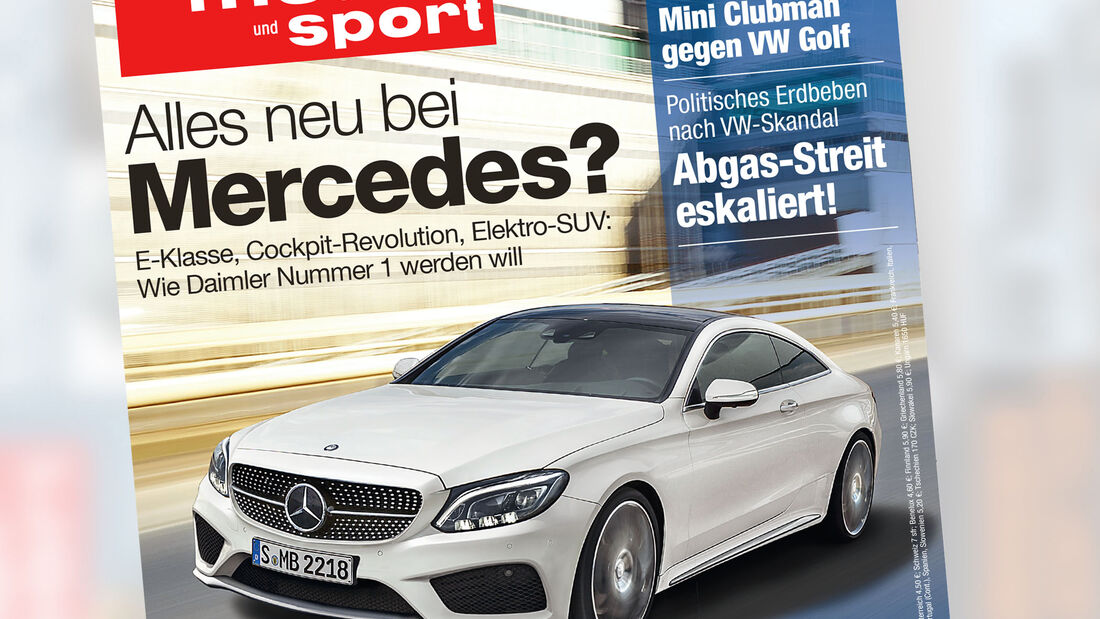 Neues Heft, auto motor und sport 23/2015, Heftvorschau, Preview