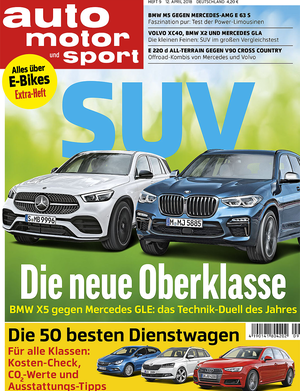 Neues Heft auto motor und sport 9/2018