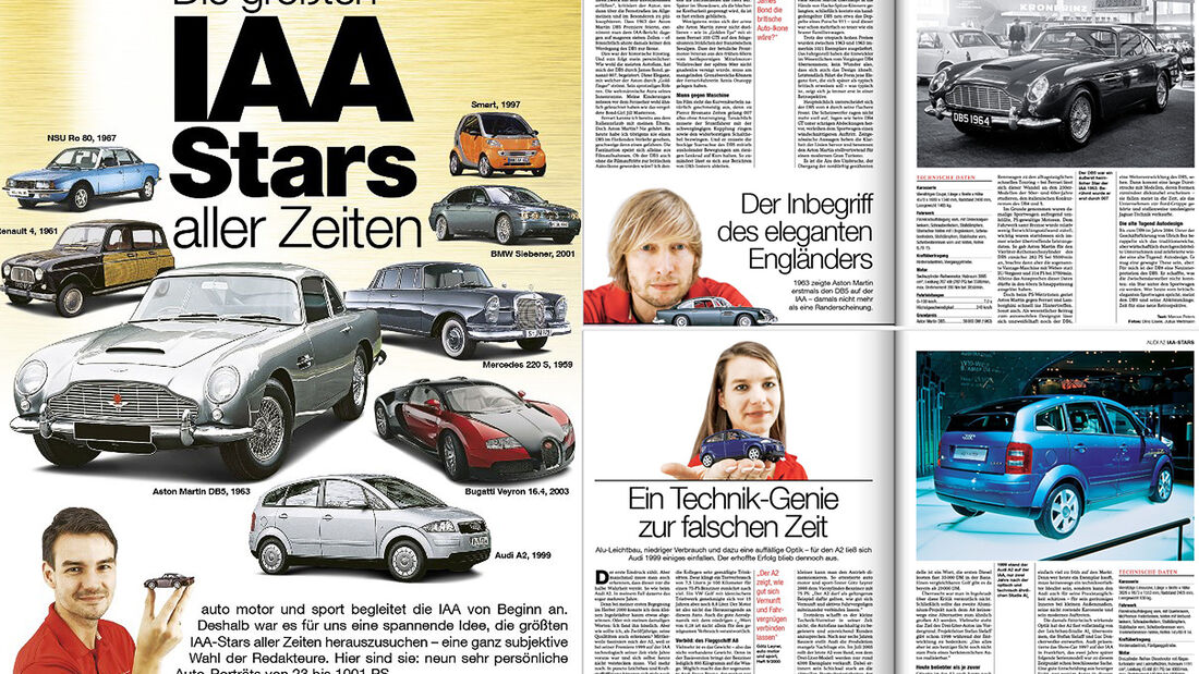 Neues Heft, auto motor und sport, Heft 20/2015, IAA-Special, Preview, Heftvorschau