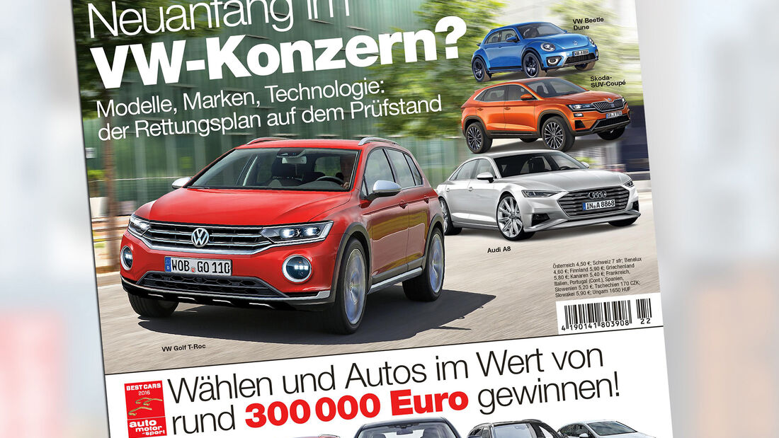 Neues Heft auto motor und sport, Heft 22/2015, Vorschau, Preview