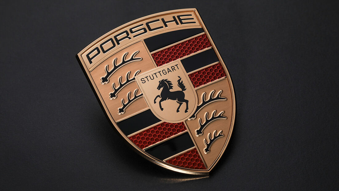 Neues Porsche Wappen Logo Emblem 2023