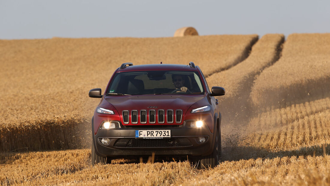 New Holland Agriculture, Jeep Cherokee, Fahrbericht, Jeep Cherokee Trailhawk