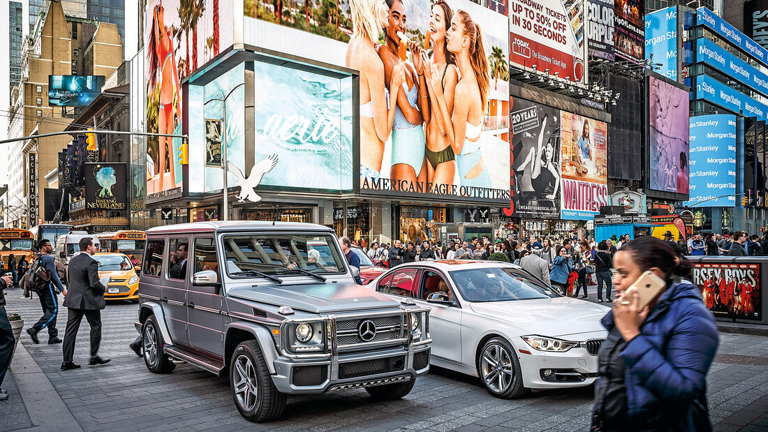 New York, Mercedes-AMG G 65, Impression