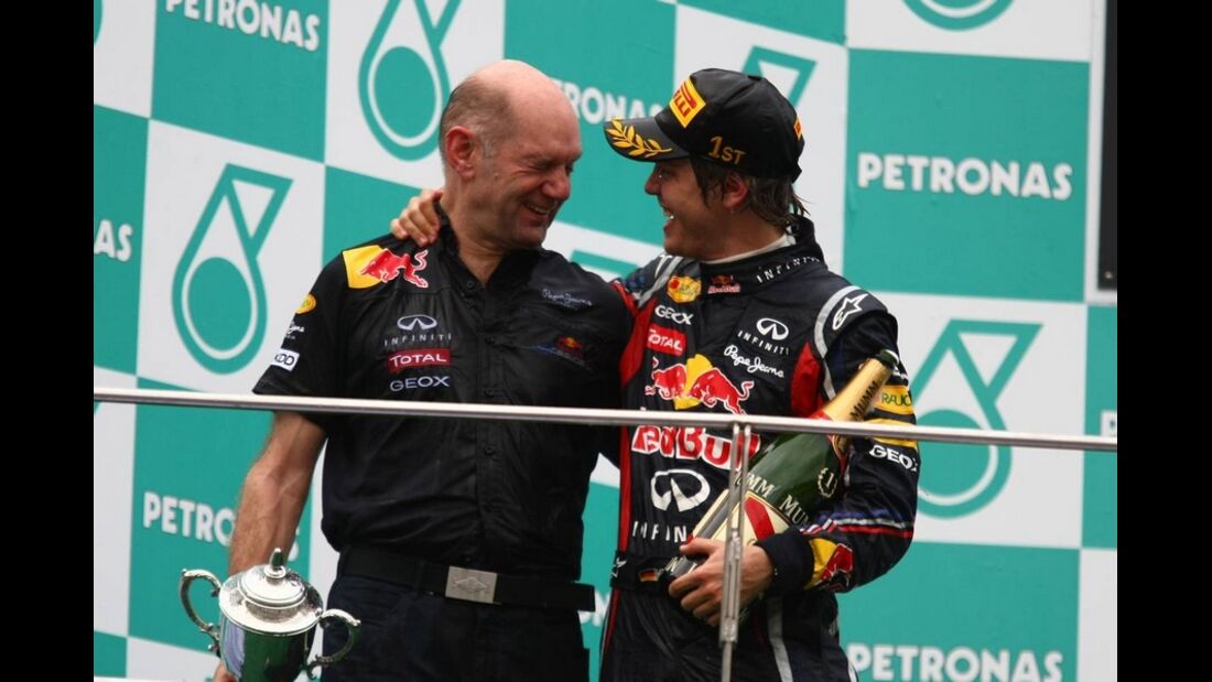 Newey Vettel GP Malaysia 2011 Formel 1