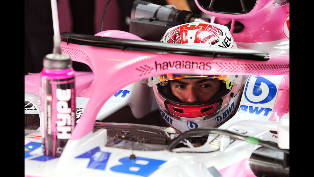 Nicholas Latifi - Force India - Formel 1 - Testfahrten - Barcelona - Dienstag - 15.5.2018
