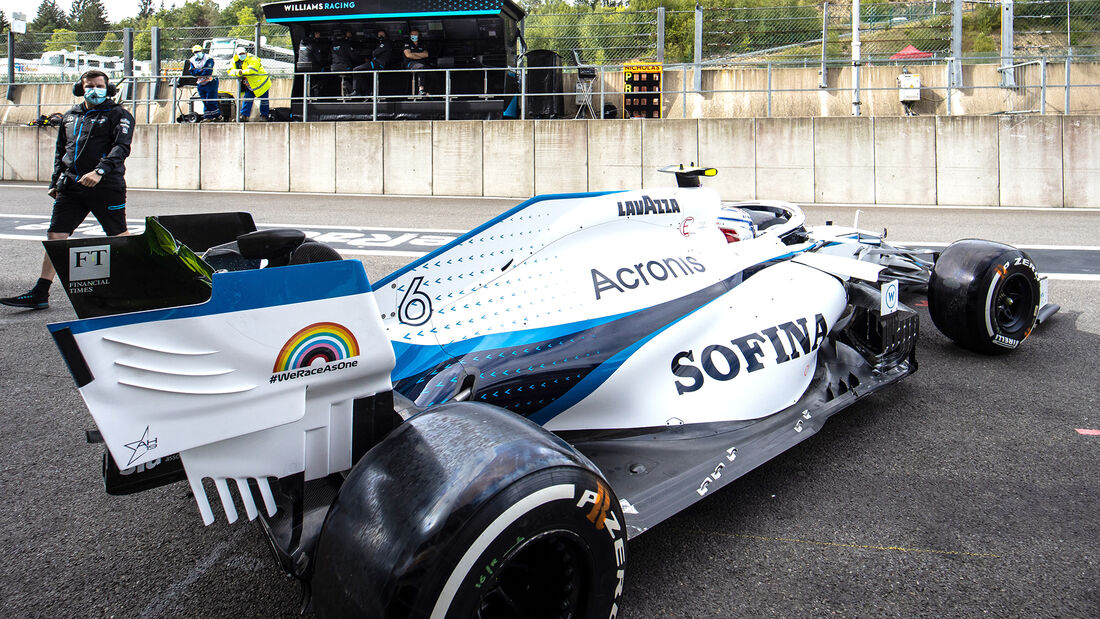 Nicholas Latifi - Williams - Formel 1 - GP Belgien - Spa-Francorchamps - 28. August 2020