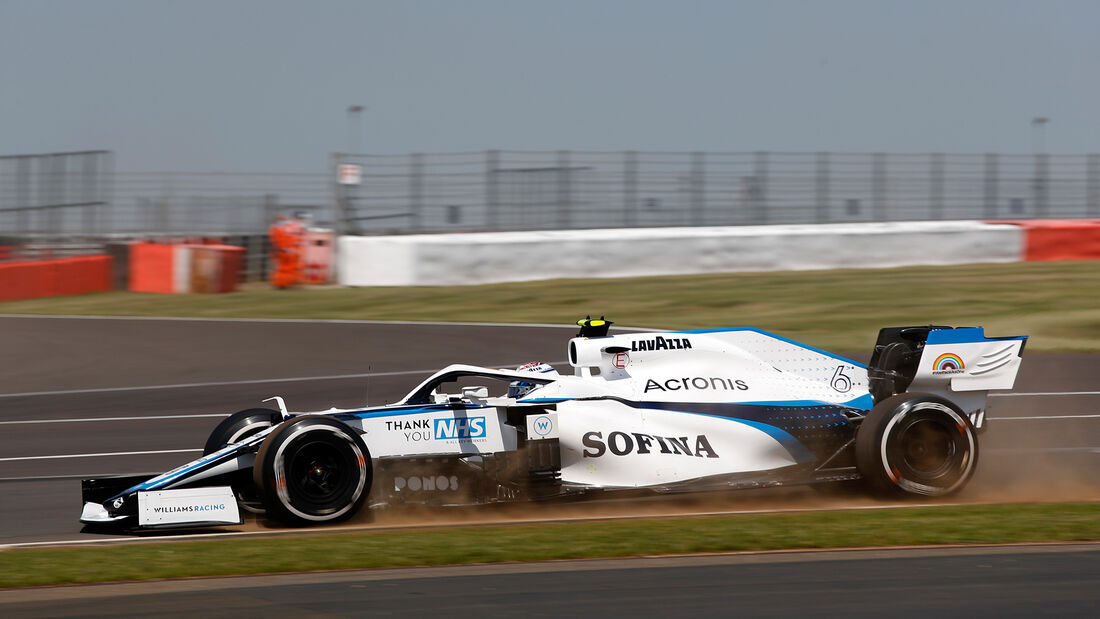 Nicholas Latifi - Williams - Formel 1 - GP England - Silverstone - 31. Juli 2020