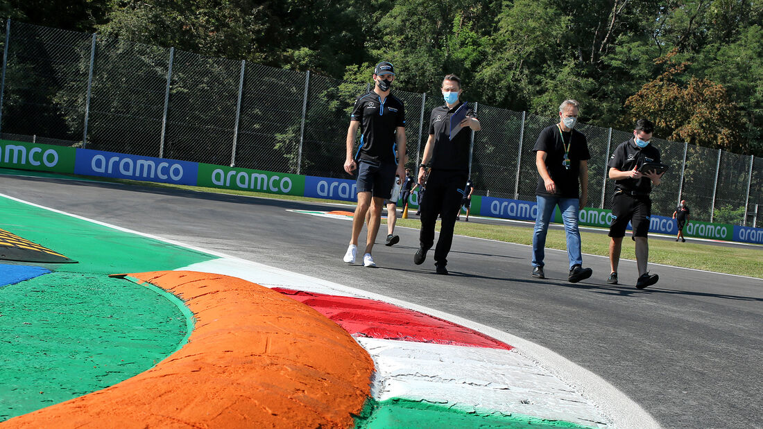 Nicholas Latifi - Williams - Formel 1 - GP Italien - Monza - Donnerstag - 3. September 2020
