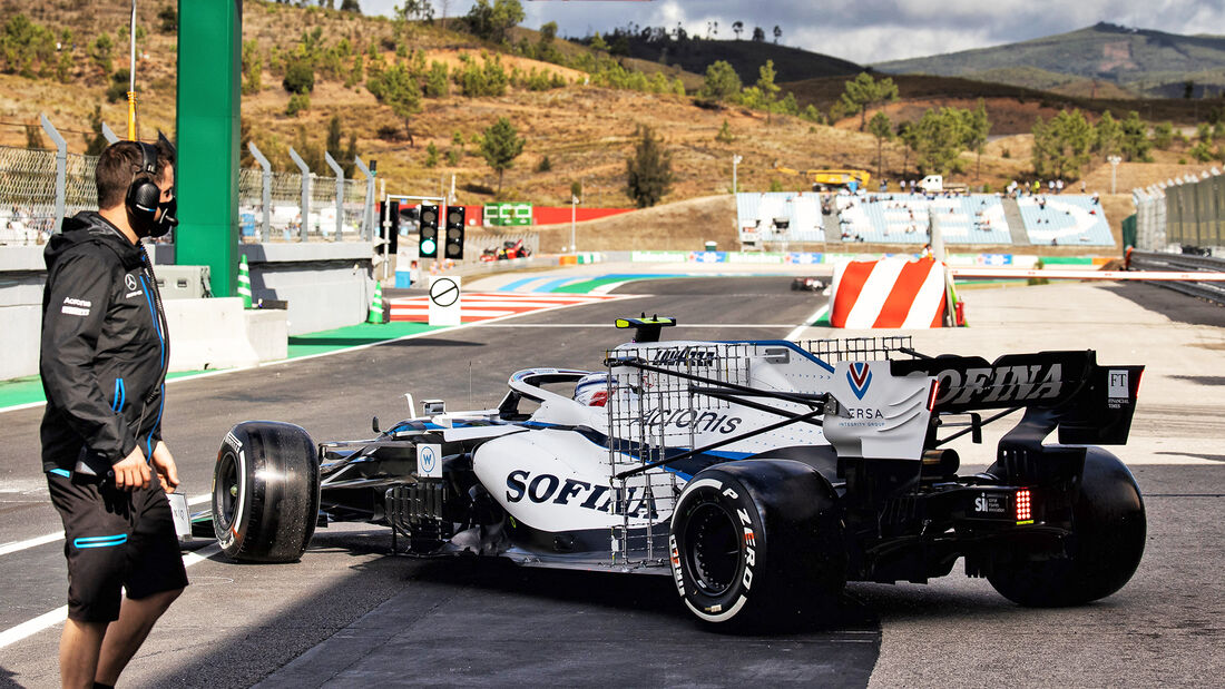 Nicholas Latifi - Williams - Formel 1 - GP Portugal - Portimao - 23. Oktober 2020