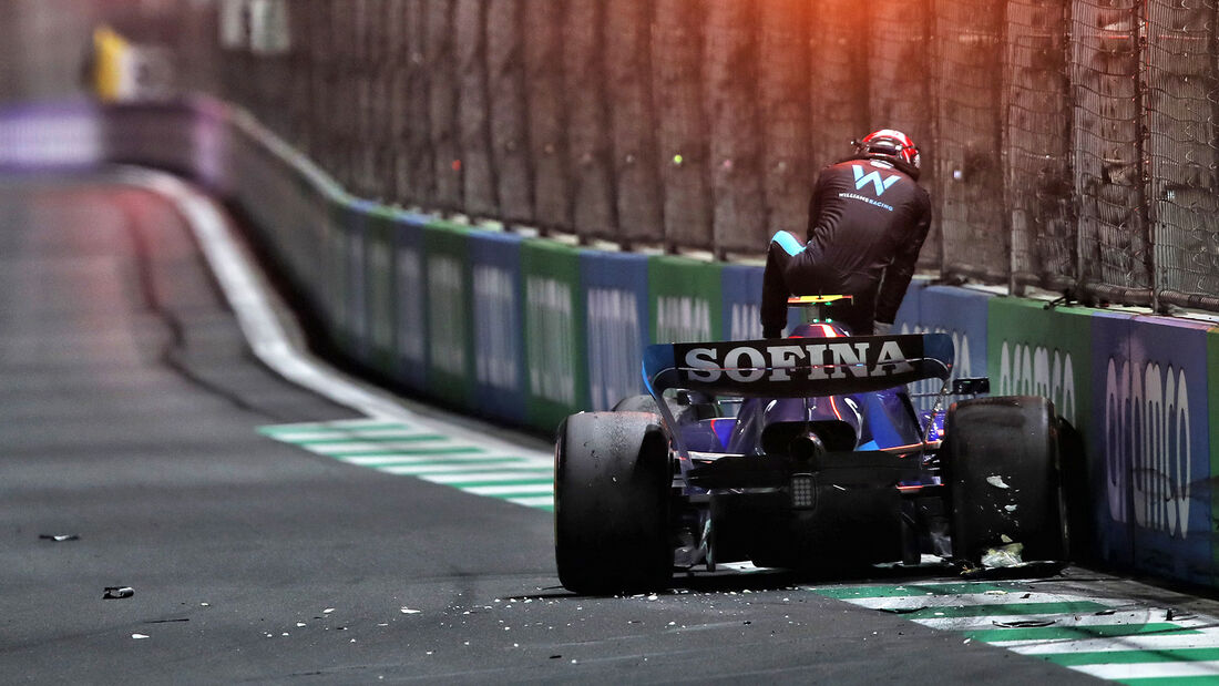 Nicholas Latifi - Williams - Formel 1 - GP Saudi Arabien 2022 - Rennen