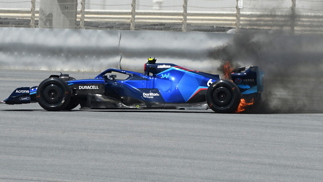 Nicholas Latifi - Williams - Formel 1 - Test - Bahrain - 11. März 2022