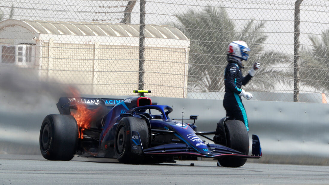 Nicholas Latifi - Williams - Formel 1 - Test - Bahrain - 11. März 2022